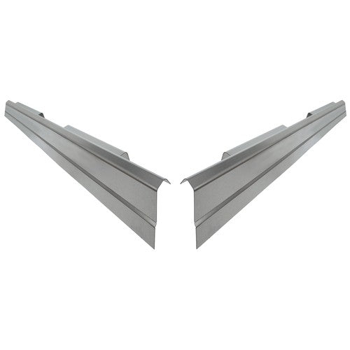 Solid Spare PAIR Slip-On Rocker Panel For GMC Sierra Chevy Silverado Avalanch Crew Cab 99-07