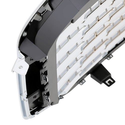 Solid Spare Fit For GMC Yukon Denali Style 2015-2020 22936421 Front Upper Grille Chrome ABS