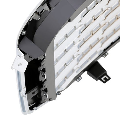 Solid Spare Fit For GMC Yukon Denali Style 2015-2020 22936421 Front Upper Grille Chrome ABS