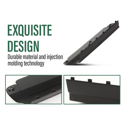 Solid Spare Rear Bumper Hitch Receiver Tow Eye Cover Fit For 2013-2018 Range Rover LR056298