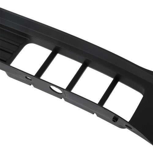 Solid Spare Compatible For Toyota Sequoia 2023-2024 Black ABS Plastic Front Bumper Spoiler