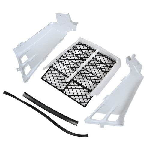 Solid Spare Plastic Gas Tank Side Cover & Grill For Yamaha Banshee 350 1987-1998 1999-2006