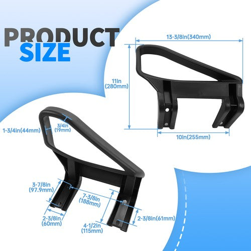 Solid Spare Golf Cart Seat Handles Armrest Hip Restraints For EZGO TXT 1994-Up #71702-G01