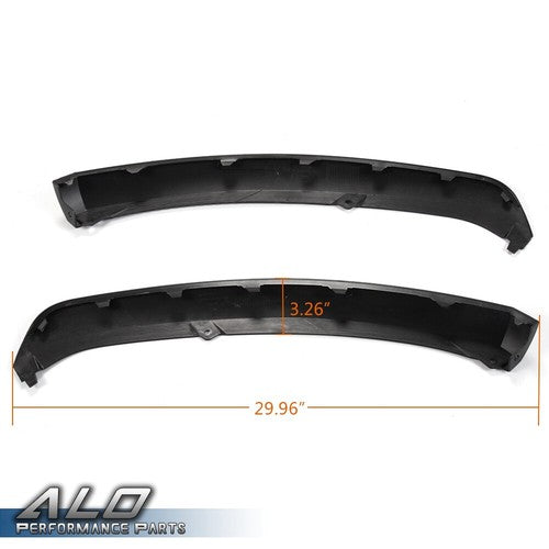 Solid Spare Pair Front Bumper Trim Air Lip Spoiler Lower Fit For Ford Focus 2012-2014 Sedan