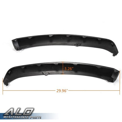 Solid Spare Pair Front Bumper Trim Air Lip Spoiler Lower Fit For Ford Focus 2012-2014 Sedan