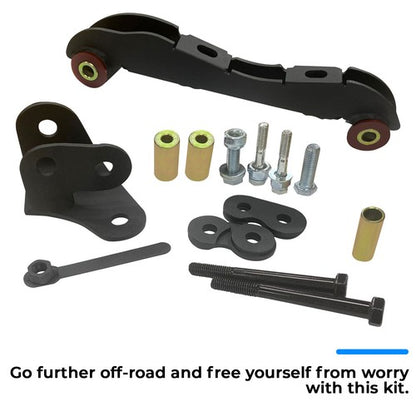 Solid Spare 2-4" Differential Drop Lift Kit For 1988-1999 GMC/Chevy K1500/K2500 4WD Yukon