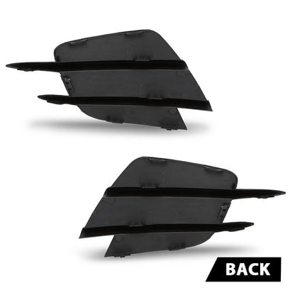 Solid Spare Front Bumper Lower Side Grille Trim Fit For 19-23 Mercedes Benz C300 Left+Right