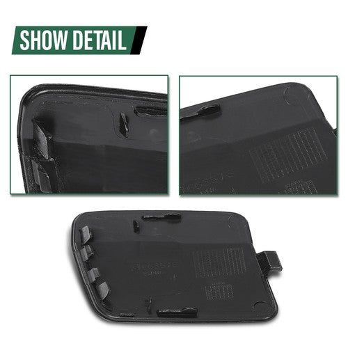 Solid Spare Fit For 2019-2023 Volvo S60/V60 Front Bumper Tow Hook Eye Cover Cap 397939695