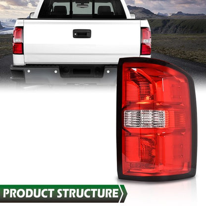 Solid Spare Rear Tail Light Passenger Side Fit For 2014-2018 GMC Sierra 1500 2500 3500 HD