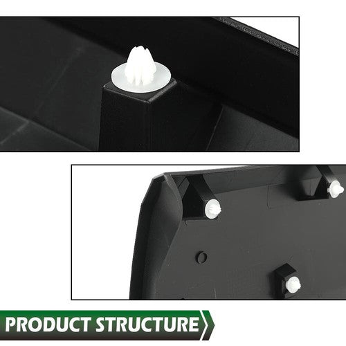 Solid Spare Fit For 18-22 Toyota C-HR Front Left Door Lower Molding Trim Garnish Panel