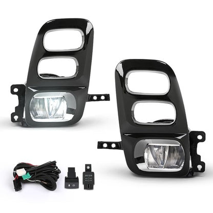 Solid Spare LED Fog Lights Fit For 2021 2022 2023 Honda Odyssey Switch Bezel Wires Relay
