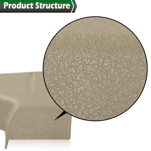 Solid Spare Fit For 2009-2014 Ford F-150 Front Beige Left Side Driver Seat Trim Cover Panel