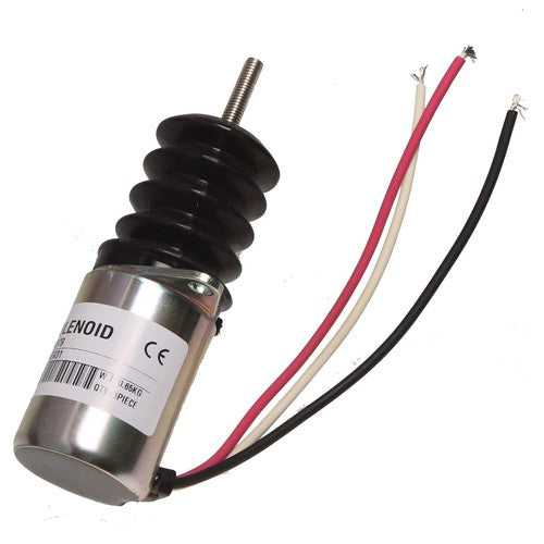 Solid Spare Fuel Shut off Solenoid AM124379 for john deere 375 675 675b 3375 4475 4475 6675