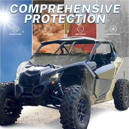 Solid Spare For Can-Am Maverick X3 X RS/Turbo 2017-2025 UTV Hard Roof Combination Roof 17-25