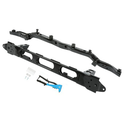 Solid Spare 2PC Radiator Supports Core Assembly Steel Upper for Ram 1500 Pickup 14-2018