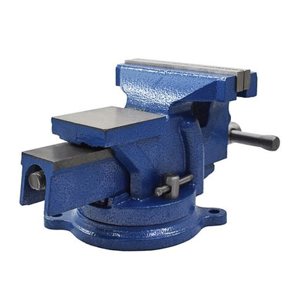 Solid Spare Base Table Top Clamp Heavy Duty 5" Bench Vise with Anvil Swivel Locking