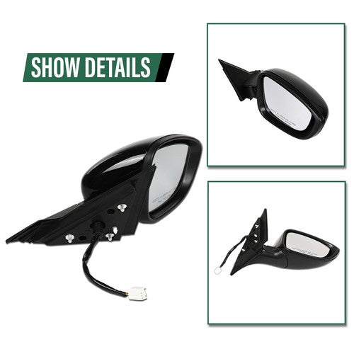 Solid Spare Fit For 2018-2022 Honda Accord 3 Pin Manual Fold Power Mirror Driver & Passenger
