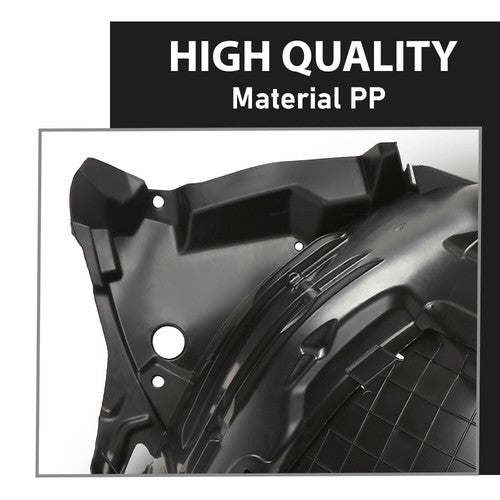 Solid Spare Fit For 2015-2021 Mercedes-Benz W205 C-Class Front Left Side Fender Liner