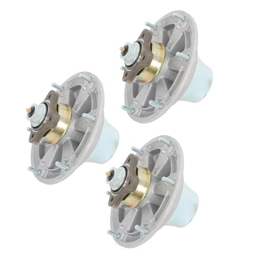 Solid Spare 48" 54" 60" 72" For John Deere Decks 3 × Spindle TCA24880 TCA20639 TCA17517