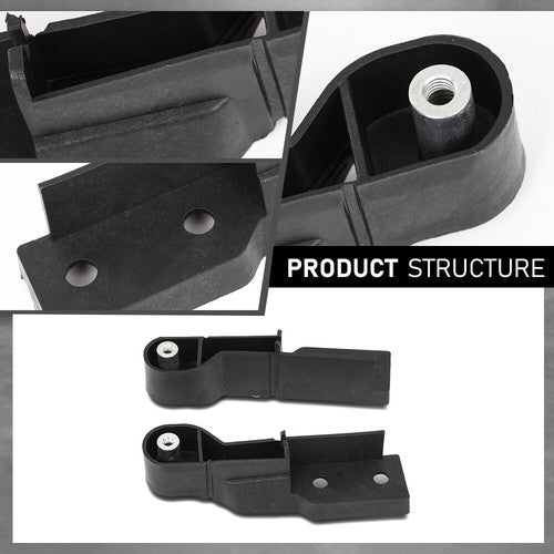Solid Spare Fit For 2006-2011 Audi A6 S6 Front Bumper Retainer Bracket Left+Right Side