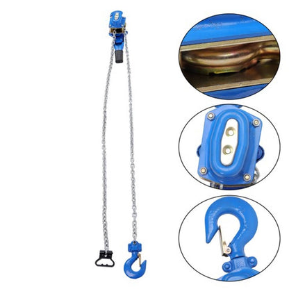 Solid Spare Trigger hoist 1650lbs Lifting height 10ft/3m G80 galvanized manganese steel φ5mm