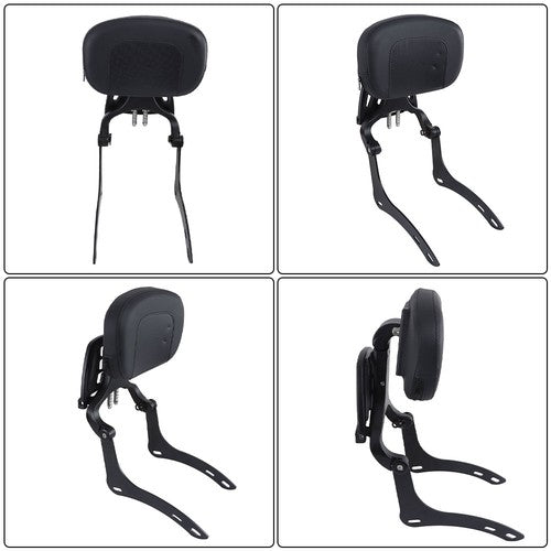 Solid Spare Multi-Purpose Backrest Sissy bar For Honda Rebel300 CMX300 Rebel500 2017-2024