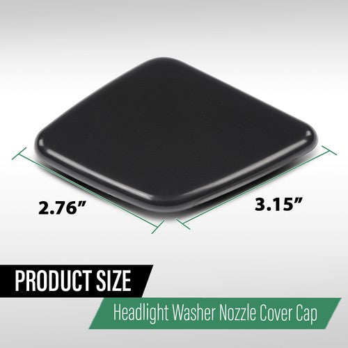 Solid Spare Fit For 2007-2014 Volvo XC90 Front Bumper Headlight Washer Cover Left & Right