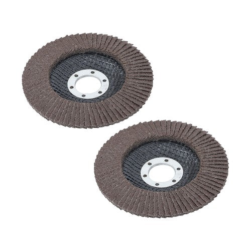 Solid Spare 10 pcs 4-1/2" Flap Sanding Disc 40 Grit 4.5 Grinding Wheels for Angle Grinder