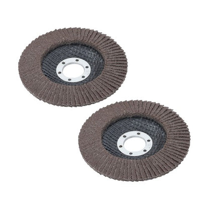 Solid Spare 10 pcs 4-1/2" Flap Sanding Disc 40 Grit 4.5 Grinding Wheels for Angle Grinder