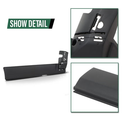 Solid Spare Body Side Door Molding Trim Rear Left Fit For 2010-2016 Land Rover LR4 LR010624