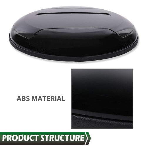 Solid Spare Fit For 20-23 Land Rover Defender Spare Tyre Tire Cover Wheel Cover Black