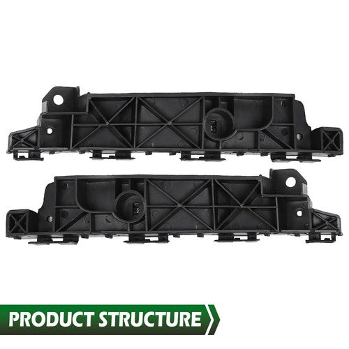 Solid Spare Fit For 2010-2015 Hyundai Tucson Front Bumper Bracket Driver & Passenger Pair