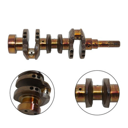 Solid Spare Crankshaft Fits For Kubota D722 Engine 16861-23010 16861-23012 16863-23030