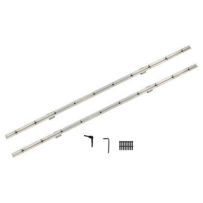 Solid Spare 2PCS Linear Guide SBR12-1500mm Linear Guide Rail w/4 PCS SBR12UU Sliders