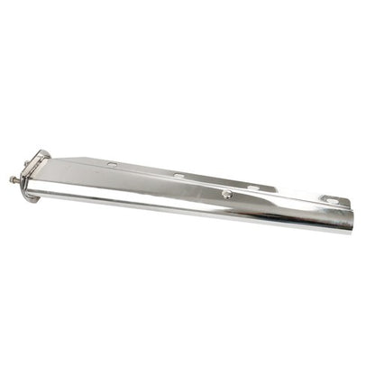 Solid Spare Pair 30" Stainless 2-1/2" Bolt Spring Loaded Mud Flap Hangers Straight Tapered