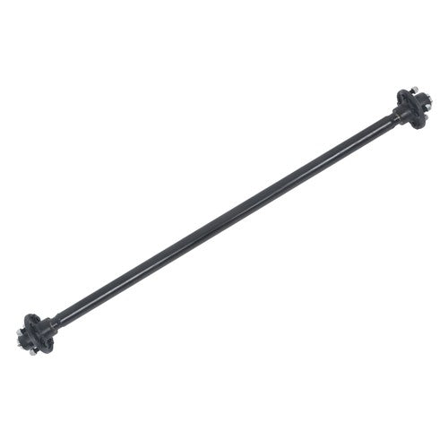 Solid Spare 4 lug-4' 54' HF 2K 2000lbs Trailer Axle w/ U-Bolt Kit For RVs trucks trailers