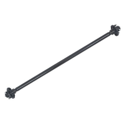 Solid Spare 4 lug-4' 54' HF 2K 2000lbs Trailer Axle w/ U-Bolt Kit For RVs trucks trailers