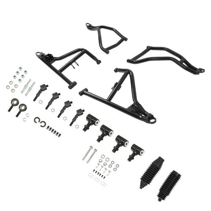 Solid Spare 2 Inch For Polaris RZR XP 1000 2014-2023 Forward Offset Front A-Arms Black
