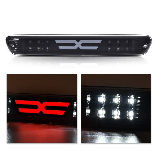 Solid Spare Smoked LED Rear 3rd Third Brake Light Cargo Lamp Fit For 04-12 Colorado Canyon