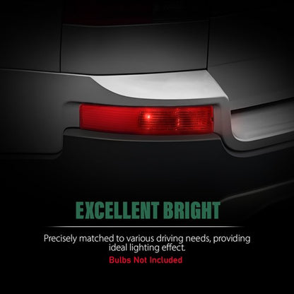 Solid Spare Fit For 2007-2014 Volvo CX90 Rear Bumper Reflector Side Marker Light Left Driver