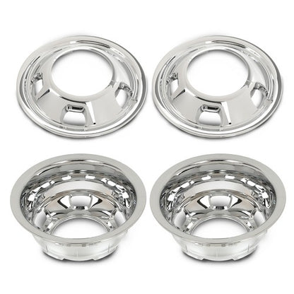 Solid Spare Fit For 03-18 DODGE RAM 3500 17" Dually Wheel Simulators Dual Skins Liner