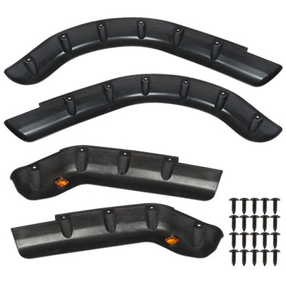 Solid Spare New Golf Cart Standard Fender Flares Front and Rear For EZGO TXT Model 4pcs