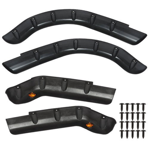 Solid Spare New Golf Cart Standard Fender Flares Front and Rear For EZGO TXT Model 4pcs