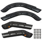 Solid Spare New Golf Cart Standard Fender Flares Front and Rear For EZGO TXT Model 4pcs