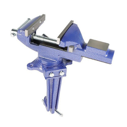 Solid Spare For Workbench 3.2"- Multi-Functional Portable 360° Swivel Base 2-In-1 Bench Vise