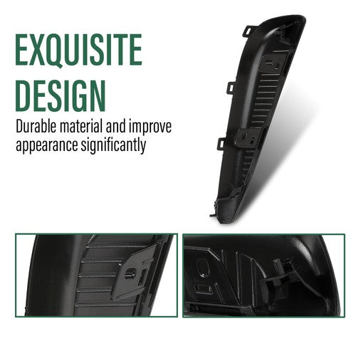 Solid Spare Front Bumper Fog Light Cover Left Side Fit For 2019-2021 Toyota Prius 5271347040