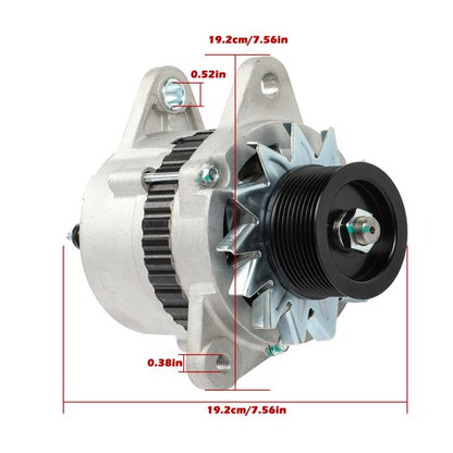 Solid Spare Alternator 600-821-6190 For Komatsu Excavator PC200-6 PC220-6 PC200-5 PC300-5