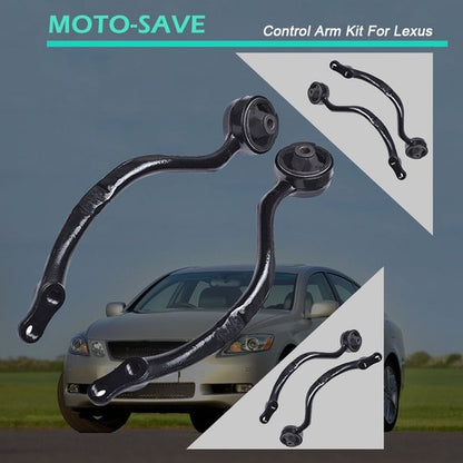 Solid Spare Fit For 2000-2005 Lexus GS300 GS430 Sedan Front Lower Control Arm Strut Rod Rear