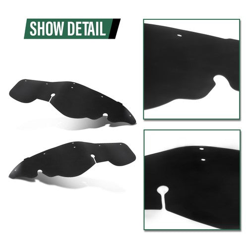 Solid Spare Engine Splash Shield Fit For 1998-2011 Ford Ranger Front Left & Right Side