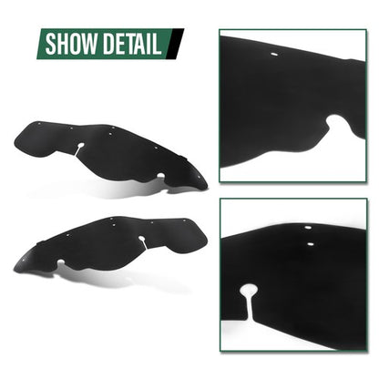 Solid Spare Engine Splash Shield Fit For 1998-2011 Ford Ranger Front Left & Right Side